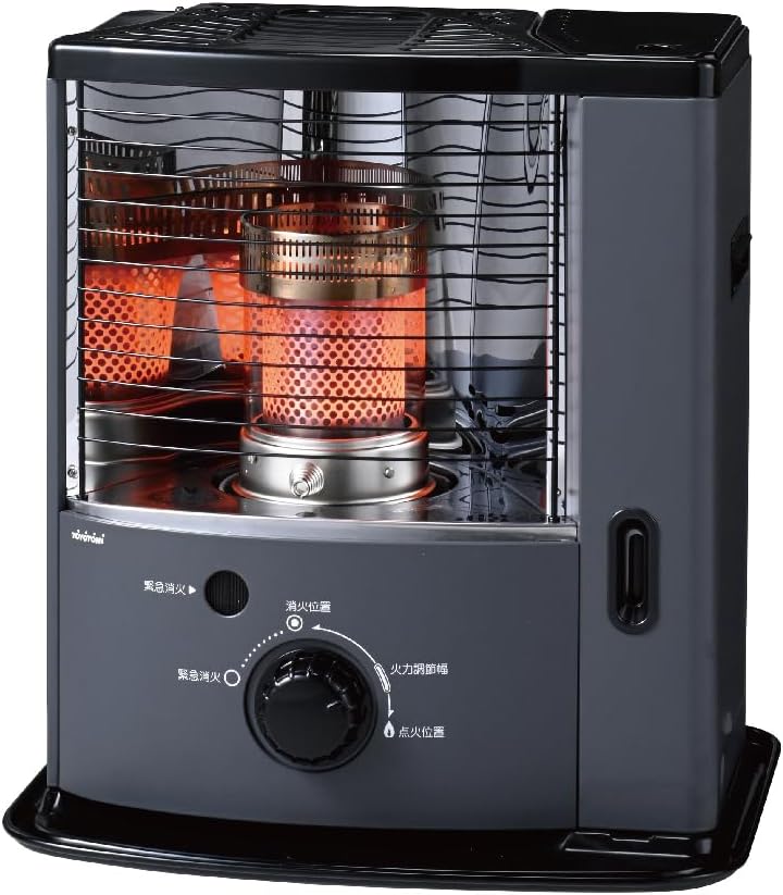 アラジン 石油ストーブ AKP-S248 2021年製 ブラック　アダプター付き アラジン 石油ストーブ AKP-S248 2021年製 ブラック アダプター付き