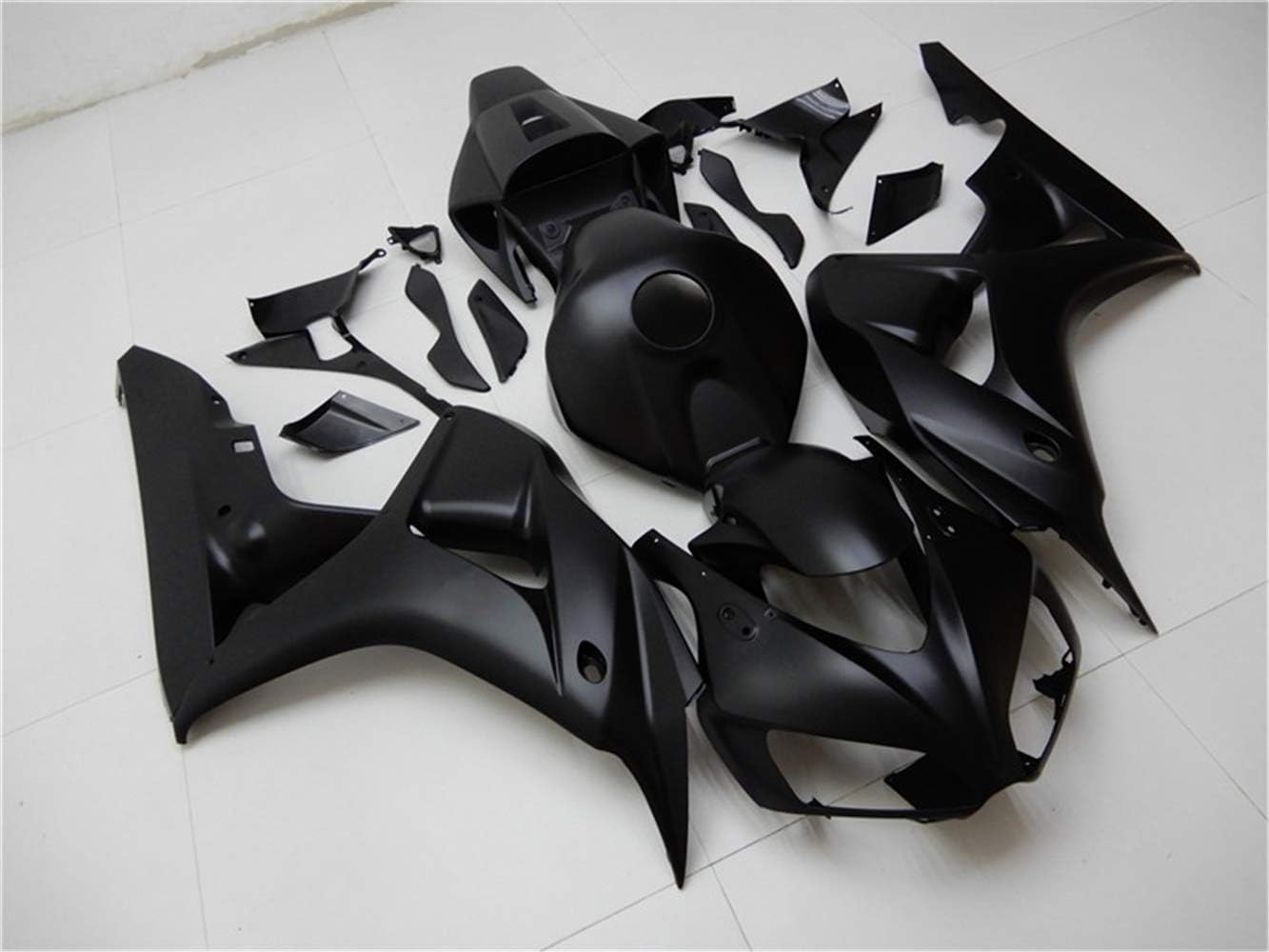 US STOCK Matte Black Fairing Fit for HONDA 2006 2007 CBR1000RR CBR 1000RR Injection ABS Plastics Aftermarket Bodywork Bodyframe Kit Set 06 07