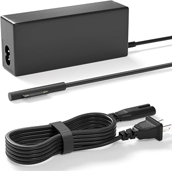 65W Surface Charger Surface Charging Cable Compatible Laptop Pro7/Pro8/Pro9