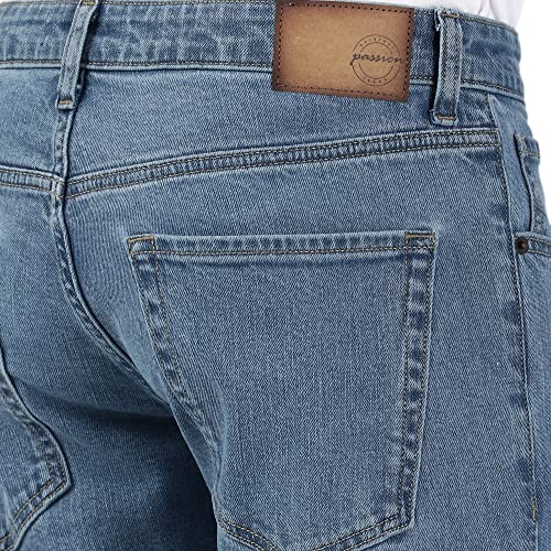 Image of Passion Men's Blue Slim Jeans