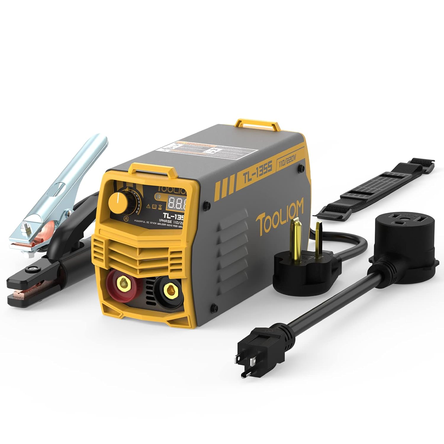 TOOLIOM 135A 110V/220V Stick Welder MMA ARC Welder Machine DC Inverter