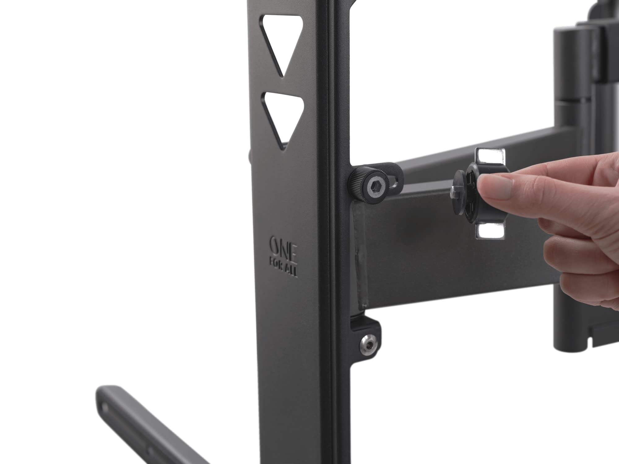 One for All - Soporte de pared articulado para TV de movimiento completo, tamaño de pantalla 42 a 100 pulgadas, dinámico, giro de 120 grados, VESA 600, máximo 175 libras | Soporta televisores compatibles de hasta 154 libras con ajuste giratorio de hasta 1