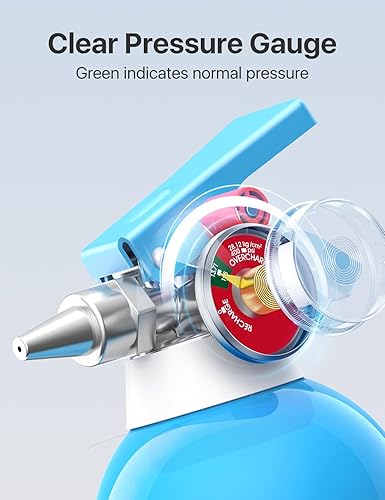 Miniatura 2 de PLEMO Extintor de incendios, 5 en 1, extintores de incendios para casa, cocina, pequeño extintor para automóvil, camión, vehículo, paquete de 1