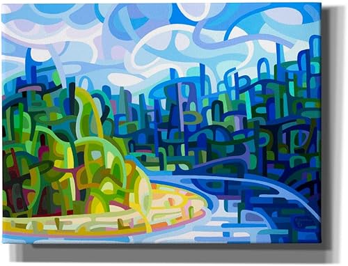 Epic Graffiti 'July Progression' de Mandy Budan, lienzo para pared, 16 x 12 pulgadas