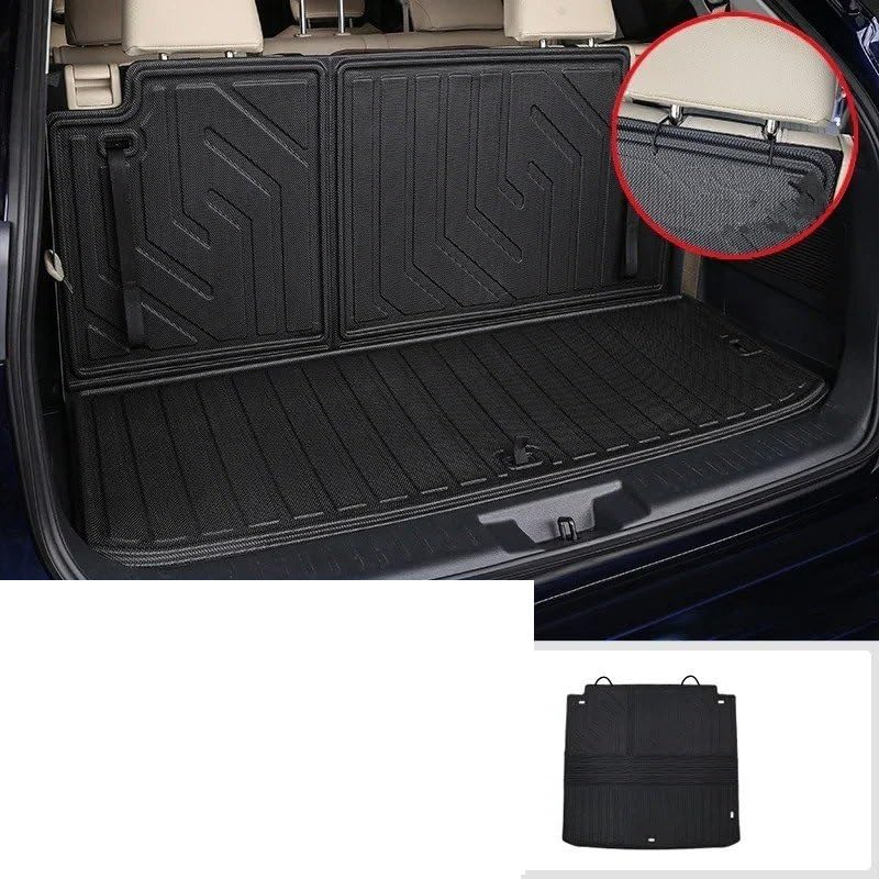 Tapis de coffre pour Toyota Highlander 2022-2023 en TPE imperméable de protection