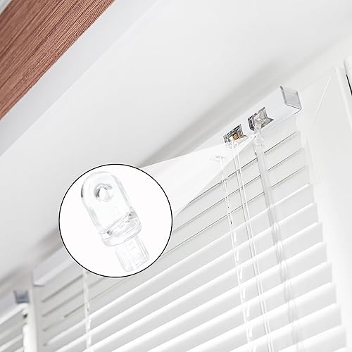 Miniatura 7 de 12 puntas de varilla inclinable de hardware, piezas de repuesto de persianas verticales para ventanas interiores de reparación transparente