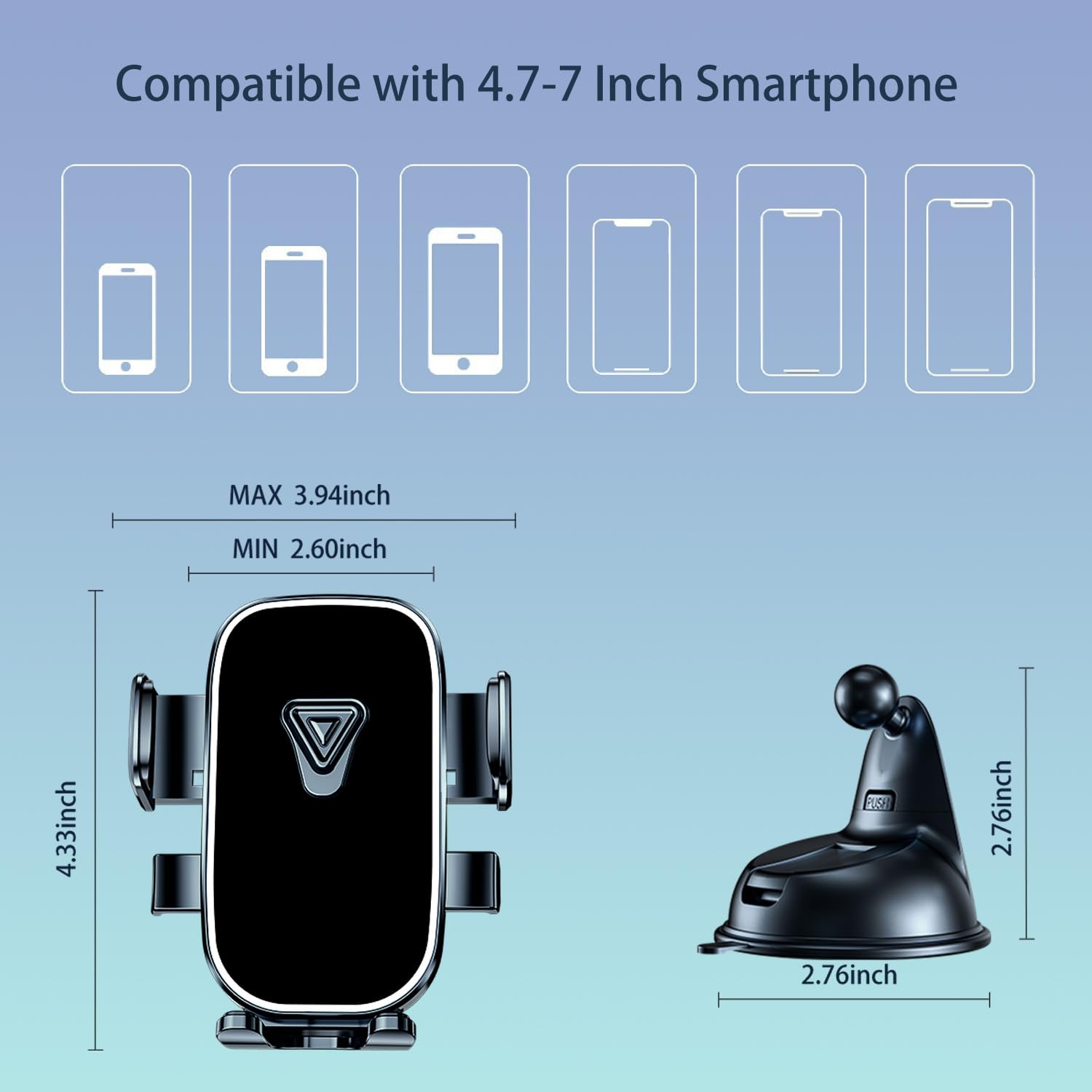 Soporte para teléfono de barco, impermeable, con ventosa, soporte para teléfono celular, tablero de instrumentos, soporte universal para camión, escritorio, barco, soporte resistente para navegación,