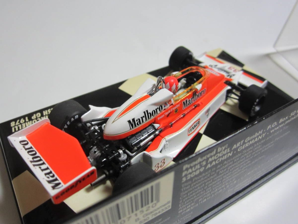 Amazon | PMA ミニチャンプス 1/43 マクラーレン M26 1978年イギリスGP