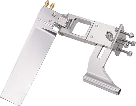 110mm Aluminum Alloy Water Absorbing Steering RC Boat Rudder with 4mm Shaft Axle Strut Mount Bracket Kit Holder,Dual Water Pickup