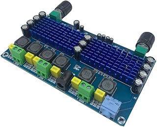 DC12-24V Power Amplification Modules with AUX Input and Double Channel Output Digital Power Amplifier Modules Board Digital Power Amplifier Board