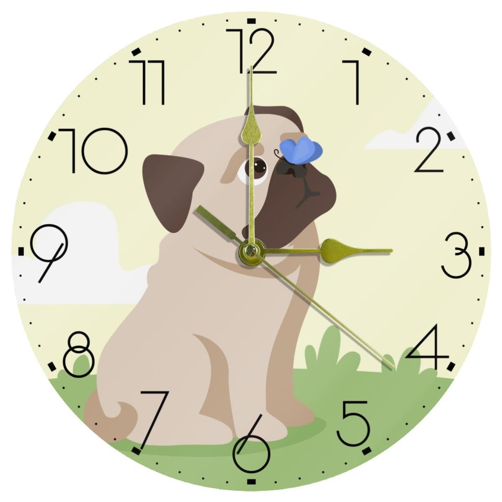 Horloge murale silencieuse anti-bruit pour retrouver le sommeil