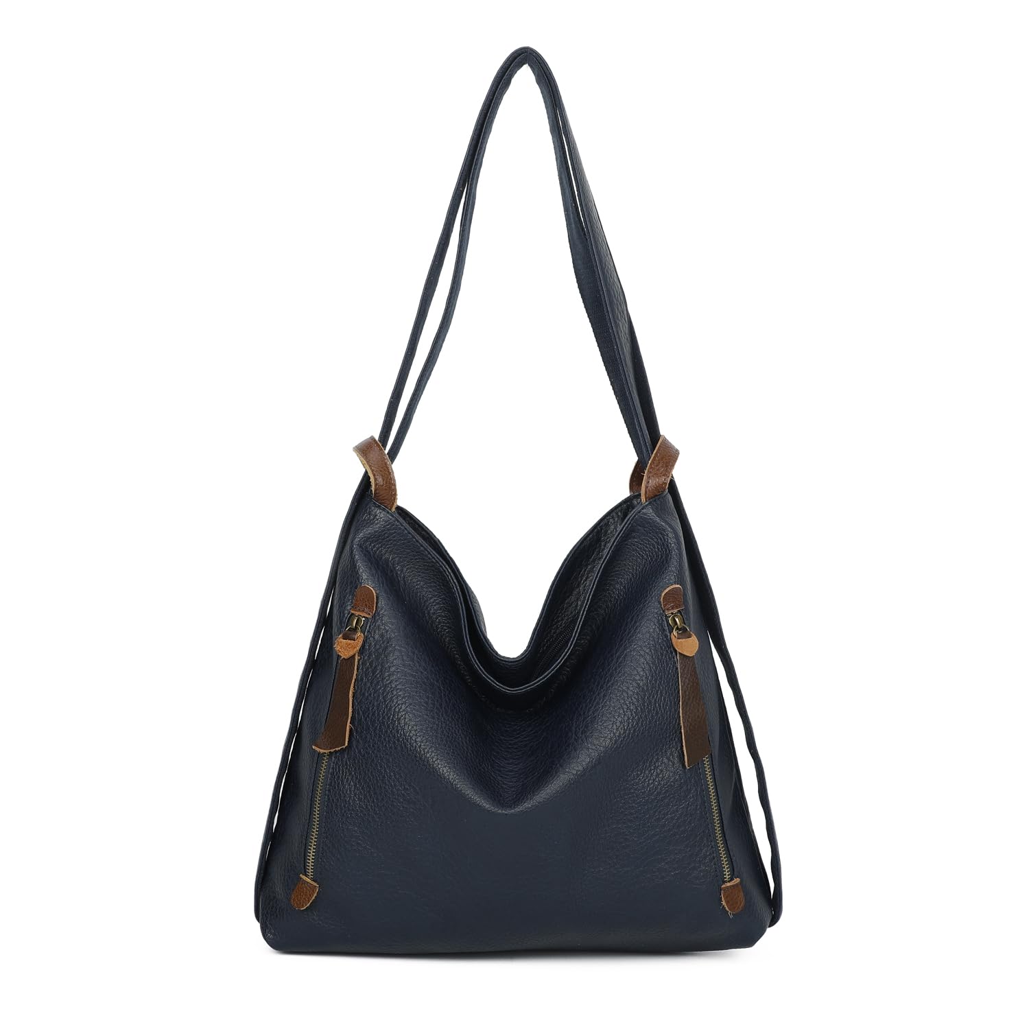 OBC Damen Tasche Rucksack 2 in 1 Umhängetasche Schultertasche Umhängetasche Daypack Leder Rucksacktasche Shopper Backpack Freizeitrucksack
