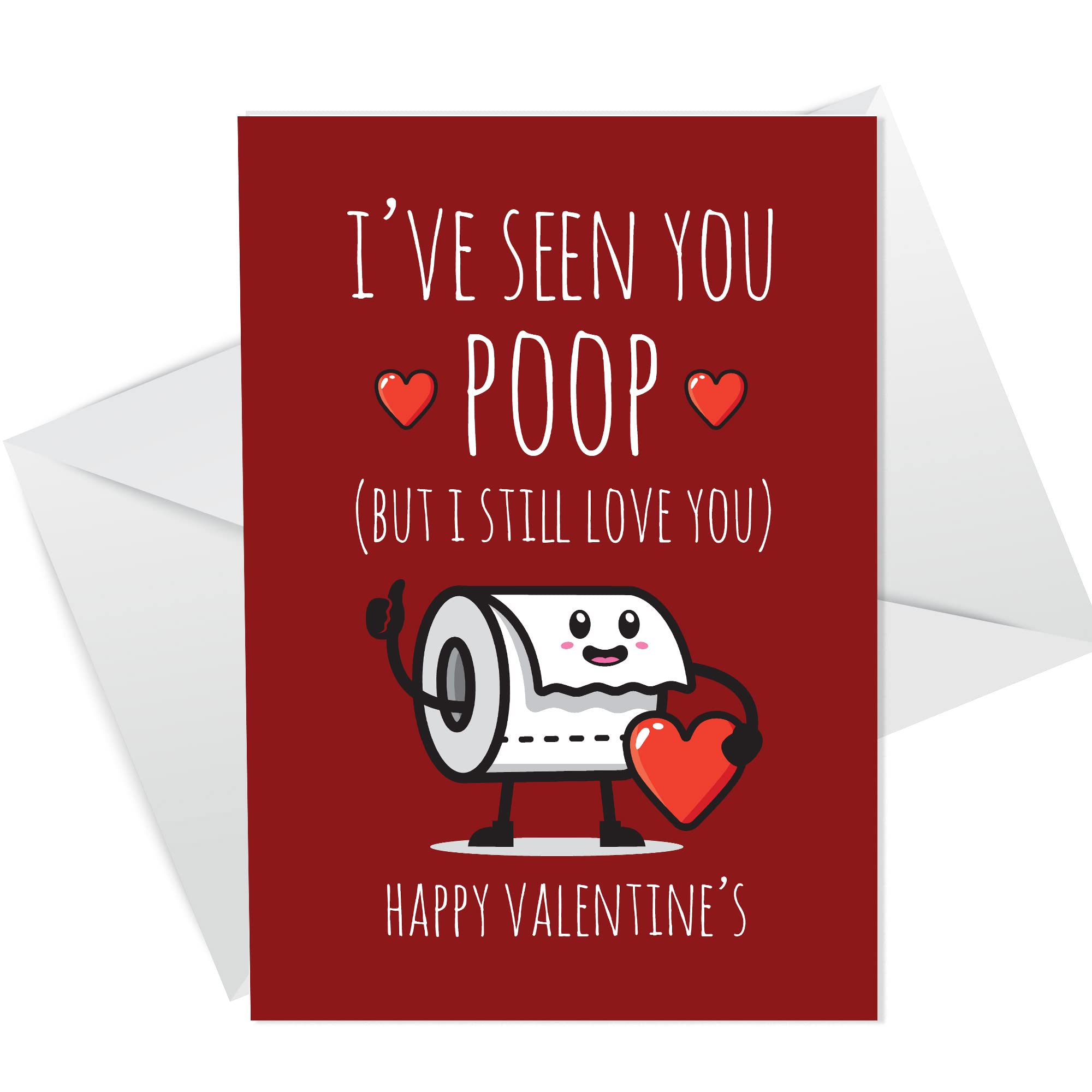Valentines Card Perfect For Husband Boyfriend Girlfriend Wife Rude Funny Card For Him Her