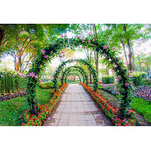 AWERT 3x2m Sfondo giardino primaverile Arco di