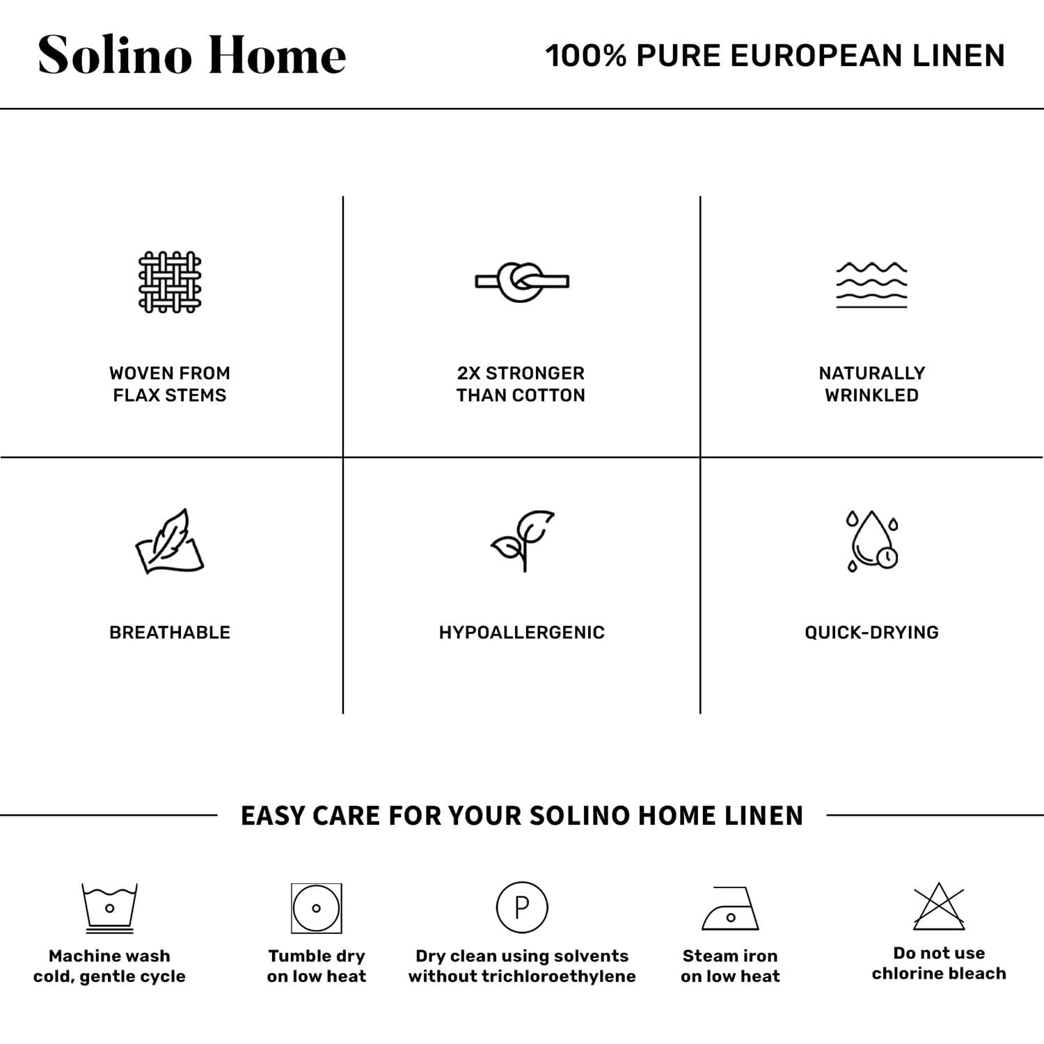 Solino Home Tovaglia in lino naturale, 152 x 274 cm, 100% puro lino, lavabile in lavatrice, per l'estate, motivo festivo