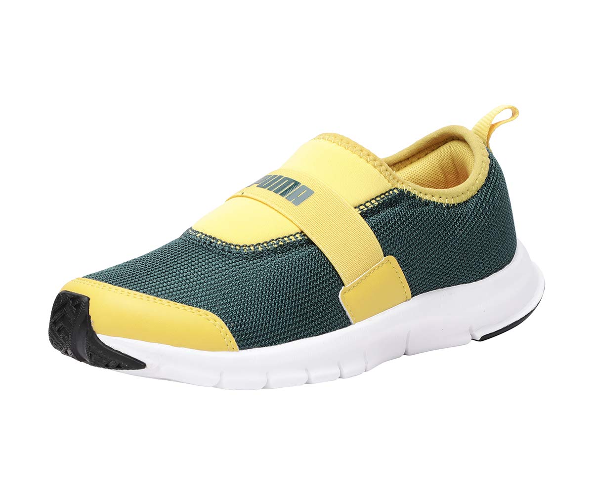 PUMA boys Puma Flex JR IDP Ponderosa Pine-Sulphur-Puma Black Sneaker-6UK (37459801) (B085Y9PBZ9) Amazon Price History, Amazon Price Tracker