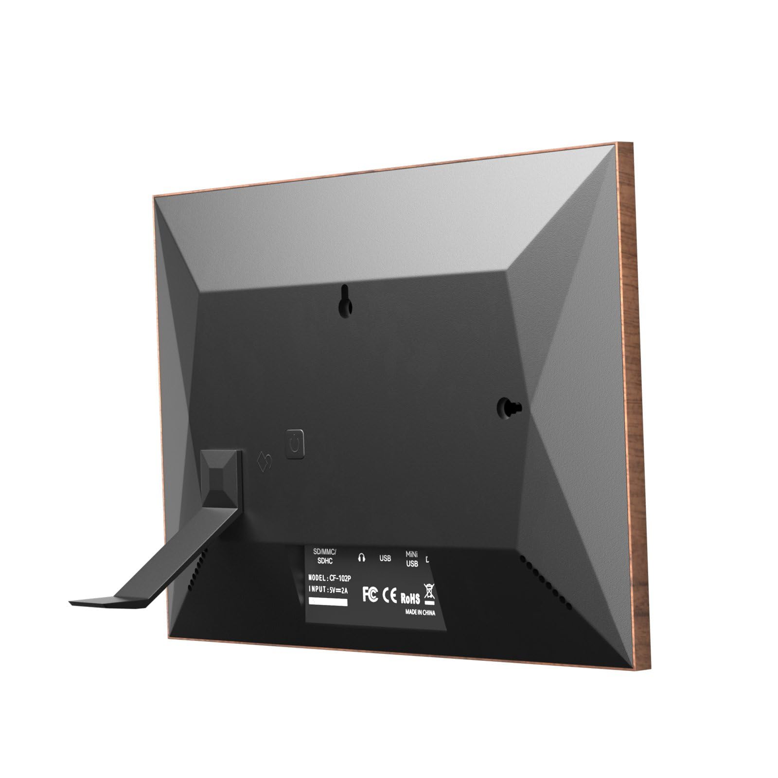 KODAK CF102P 10.1" Ramka Cyfrowa na Zdjęcia WiFi Elektroniczna Fotoramka Dotykowa IPS Cyfrowy Album Foto Aplikacja do Przesyłania Zdjęć Odtwarzacz Filmów Muzyki 32 GB