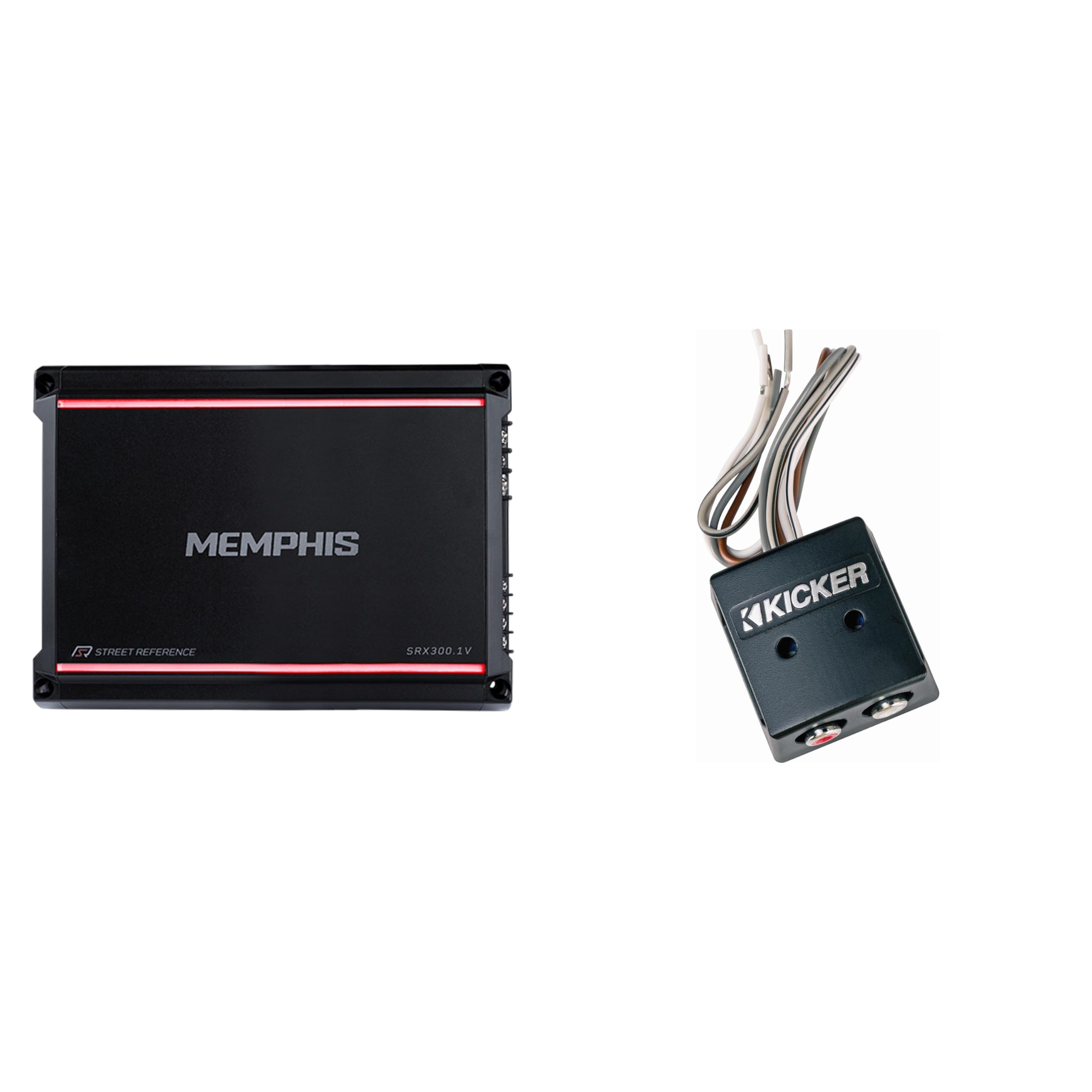 Memphis SRX300.1V 300W Mono Amp Interconnect Bundle
