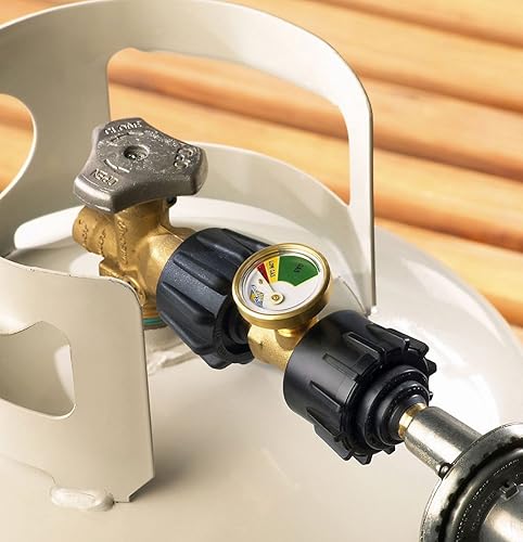 Medidor de gas propano de conexión rápida por Collections Etc
