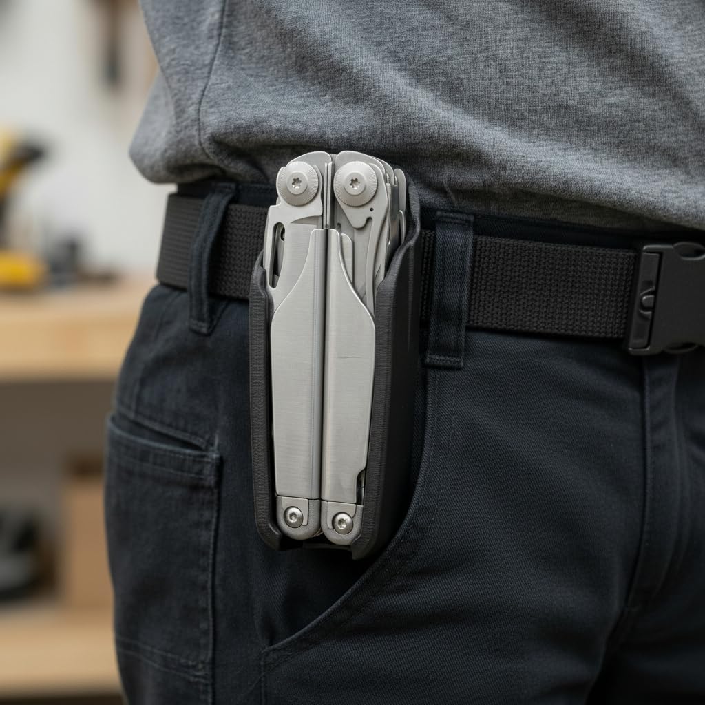 Amazon | HoldMyGear レザーマンサージ用シース マルチツール 1.5