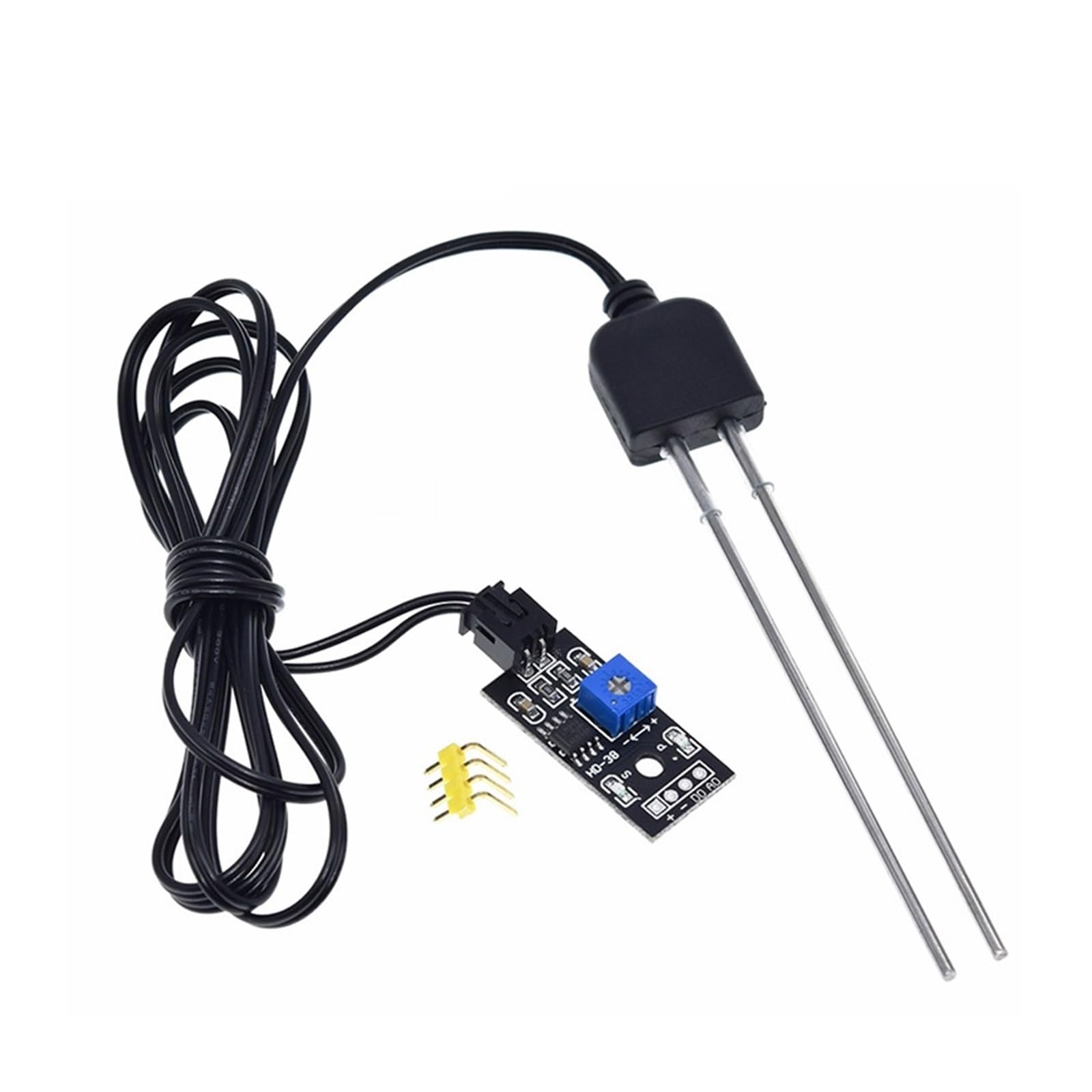 1 Sensor de Humedad del Suelo y módulo Detector de Humedad del Suelo. Sonda de Resistencia a la corrosión.(3pcs)
