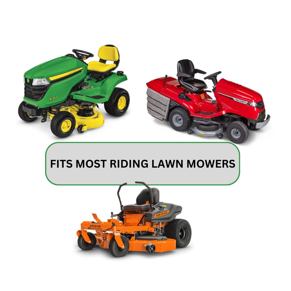 Shock Absorbing Battery Mats for Riding Lawn Mowers, Tractors, Universal - Mannino Enterprises (12V 500-CCA (10.75