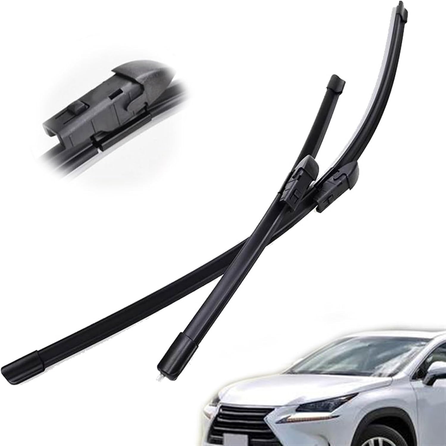 MadongJ Windshield Windscreen Wiper Blades for Lexus NX 200 NX200 NX200t NX300h 2015-2020, Replacement Blades All-Weather Performance Streak-Free Windshield Wipers