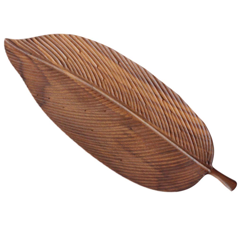 Bandeja de Madera para Servir con Forma de Plataforma para Camarero, Medium