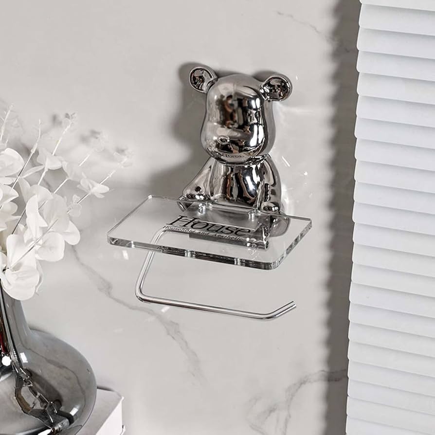 ミキママ❣️美品可愛いトイレットペーパーホルダー ヨーク ペーパーホルダーA SILVER | SUGIYAMA | Japanese