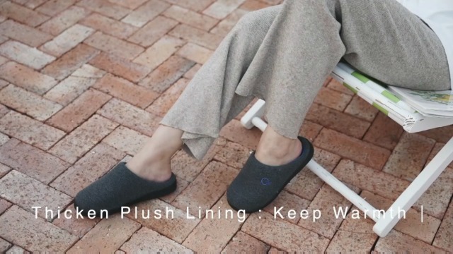 Mishansha Hausschuhe Mit Memory Foam - Super Weiche Pantoffeln Für Kalte Wintertage