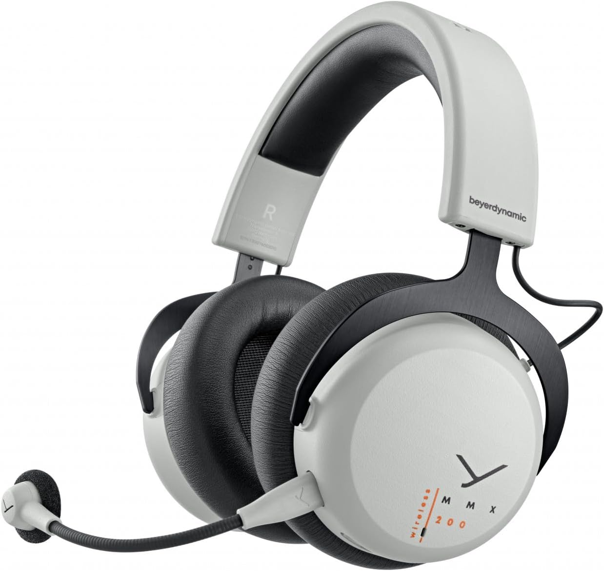 MMX 200 Wireless Gaming Headset with Microphone - Grey