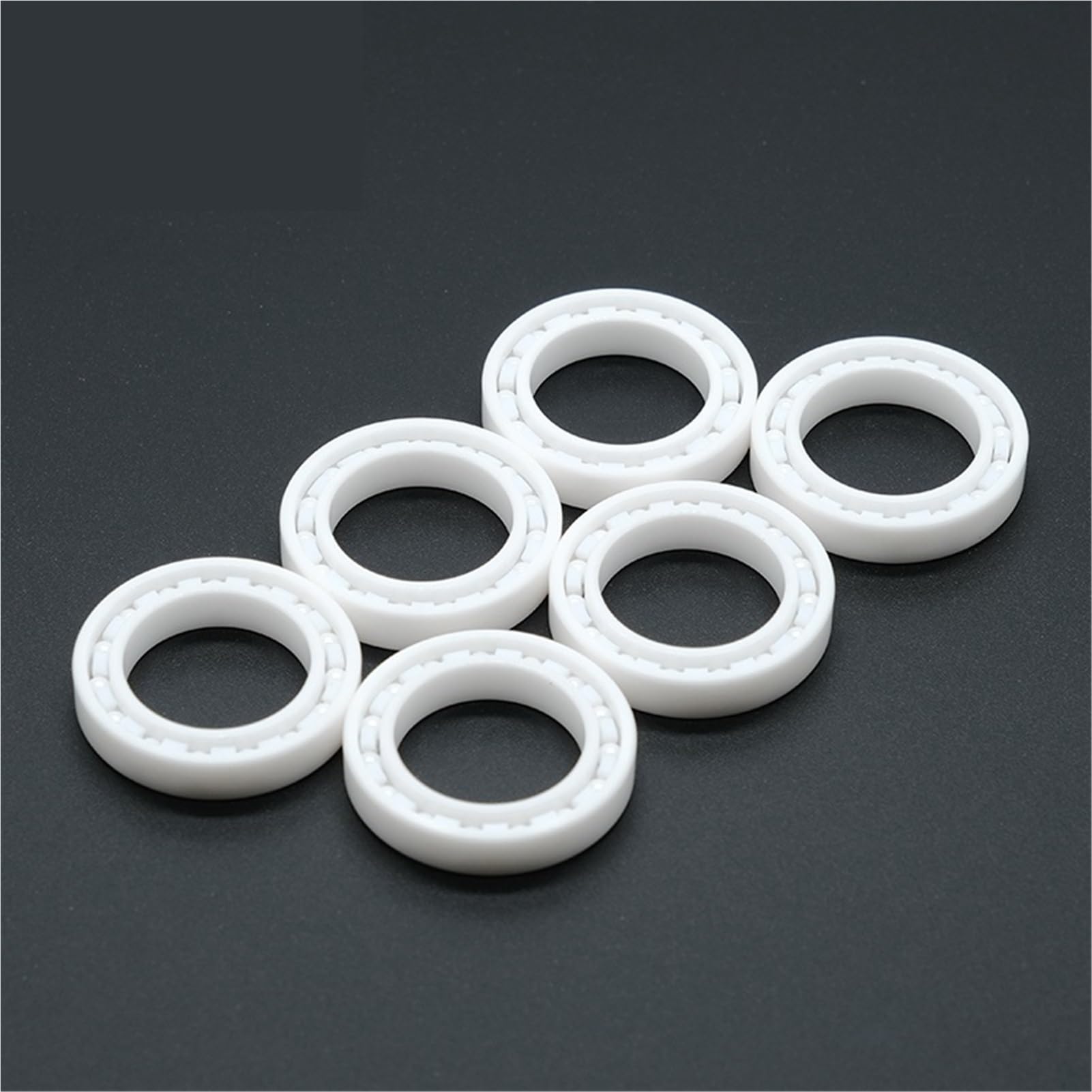 Cojinetes de bolas de ranura profunda 10PC 6803 CE 17x26x5mm Rodamiento de bolas de alta precisión Rodamiento de cerámica ZrO2 completo Rodamiento de cerámica de rodillos de alta velocidad micro