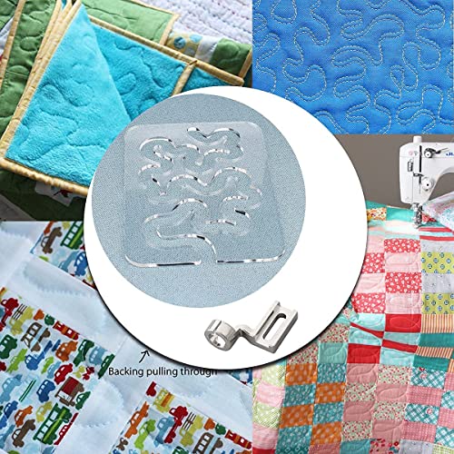 Plantillas de Quilt y Pie de Prensatelas para Máquina miniatura 7