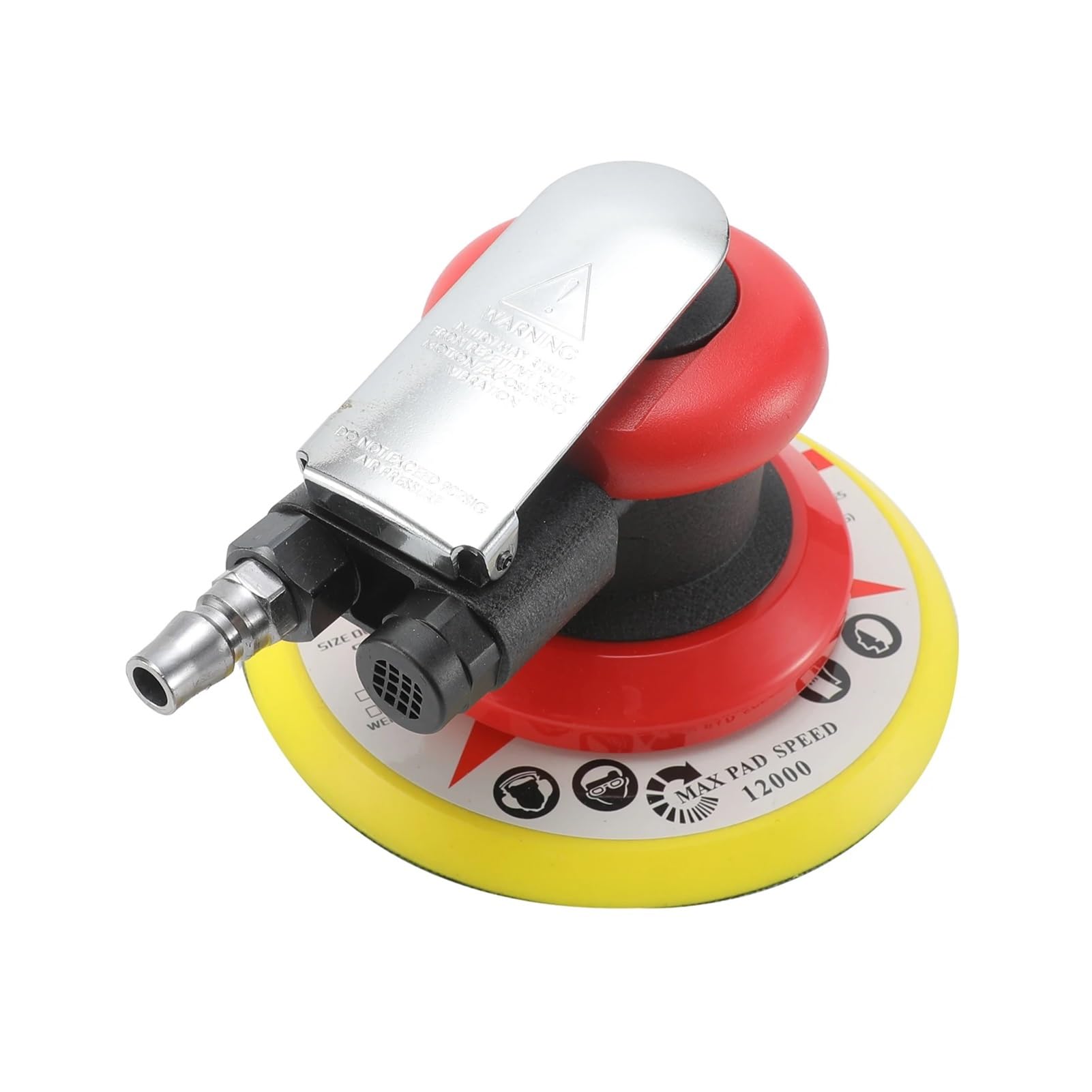 Lucidatrice pneumatica Levigatrice orbitale pneumatica Smerigliatrice pneumatica Vuoto da 6 pollici Lucidatura eccentrica Levigatura Ceretta for parete auto Legno metallo 10000 giri/min Per la lavoraz