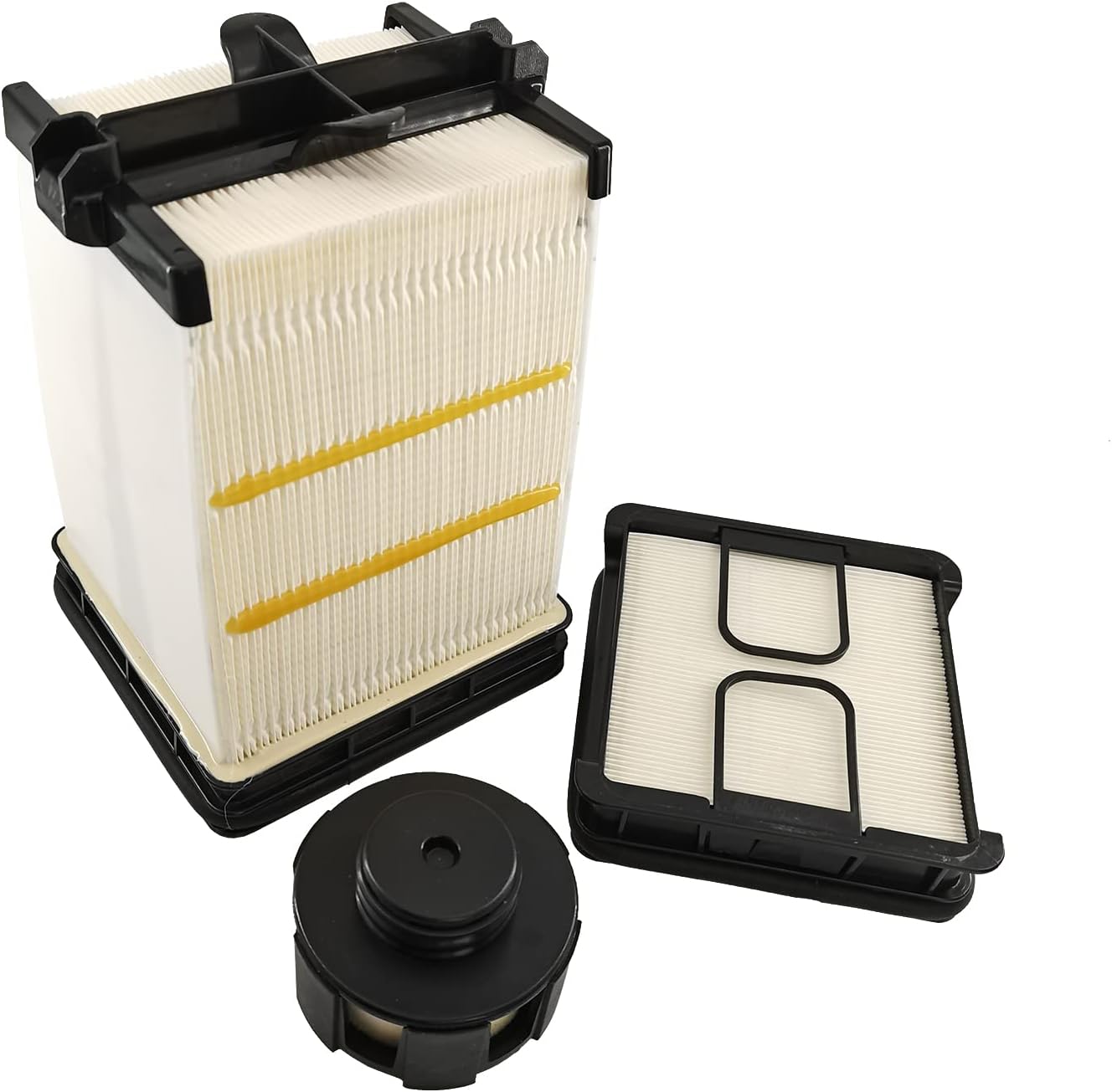 GaeaAuto Inner & Outer Air Filter + Hydraulic Oil Vent Cap