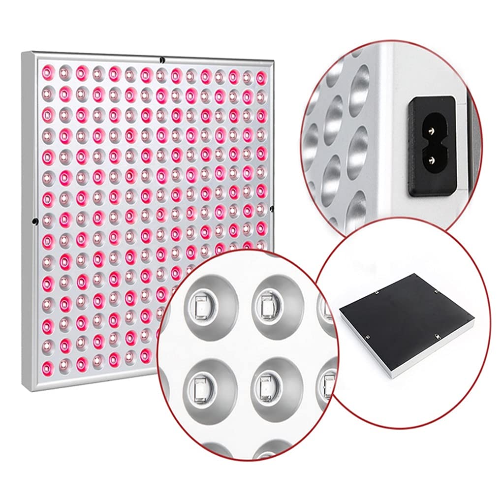 Lampada per Terapia della Luce Rossa Pannello di Terapia della Luce a LED da 45 W,Deep Red 660nm Vicino Infrarosso 850nm Luce Rossa per Corpo,Muscolo,Sollievo dal Dolore Articolare