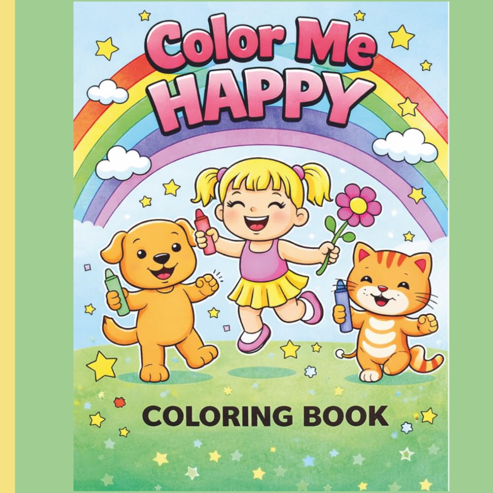 Color Me Happy: A Digital Marketing Coloring Book for Affiliate Marketers, Content Creators, & Online Entrepreneurs