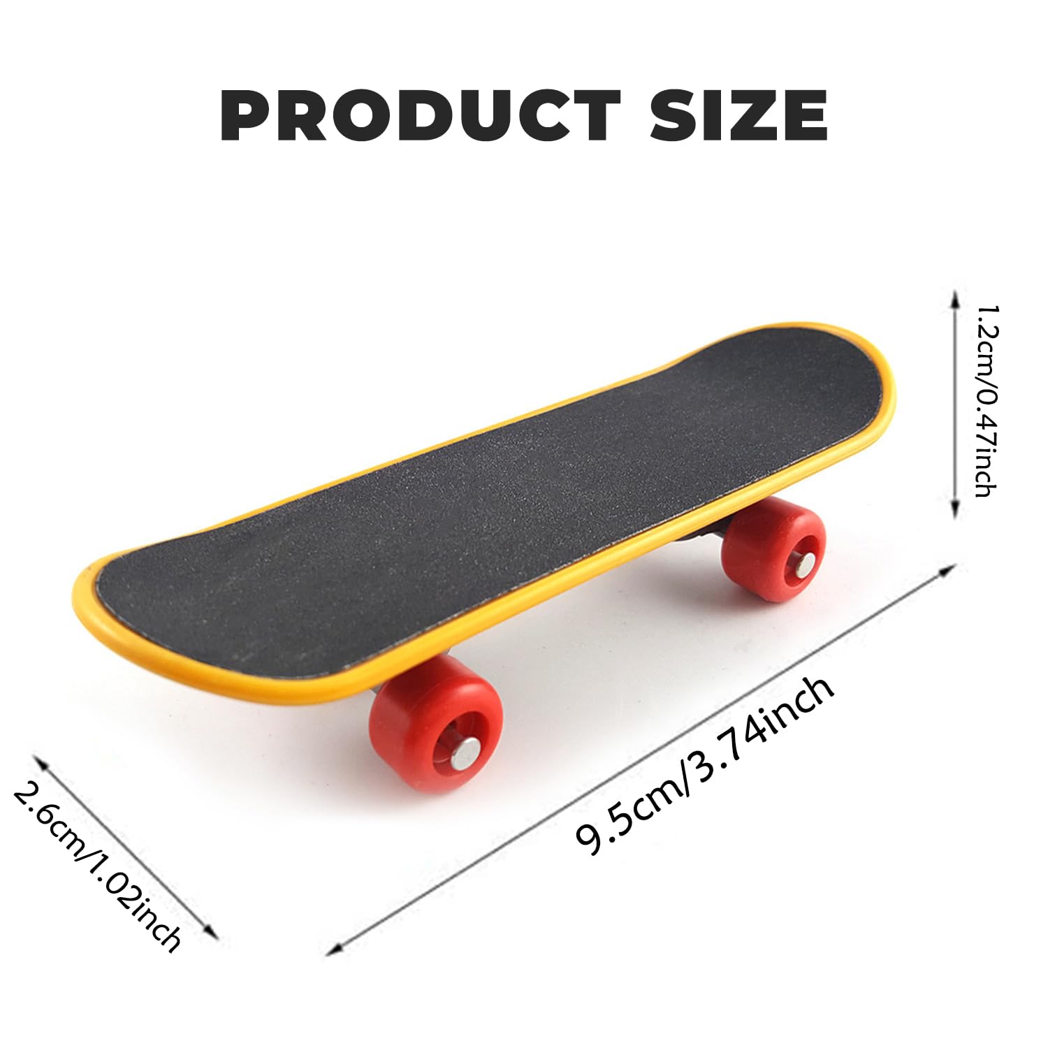 Intatikoo 2 Pcs Bird Toys Mini Skateboard Toys, Small Pets for Play and Training Toys Mini Walking Skateboards Budgies Reptiles Skateboards