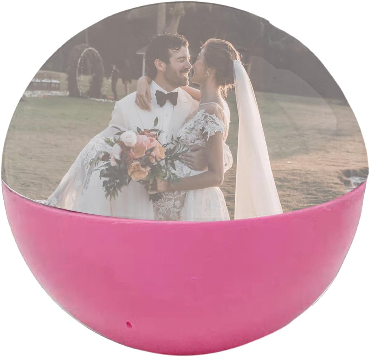 魔法のクリスタルボール フォトフレーム 2.7インチ LEDディスプレイ スタンド付き | デジタル 写真 表示 電子 アルバム |