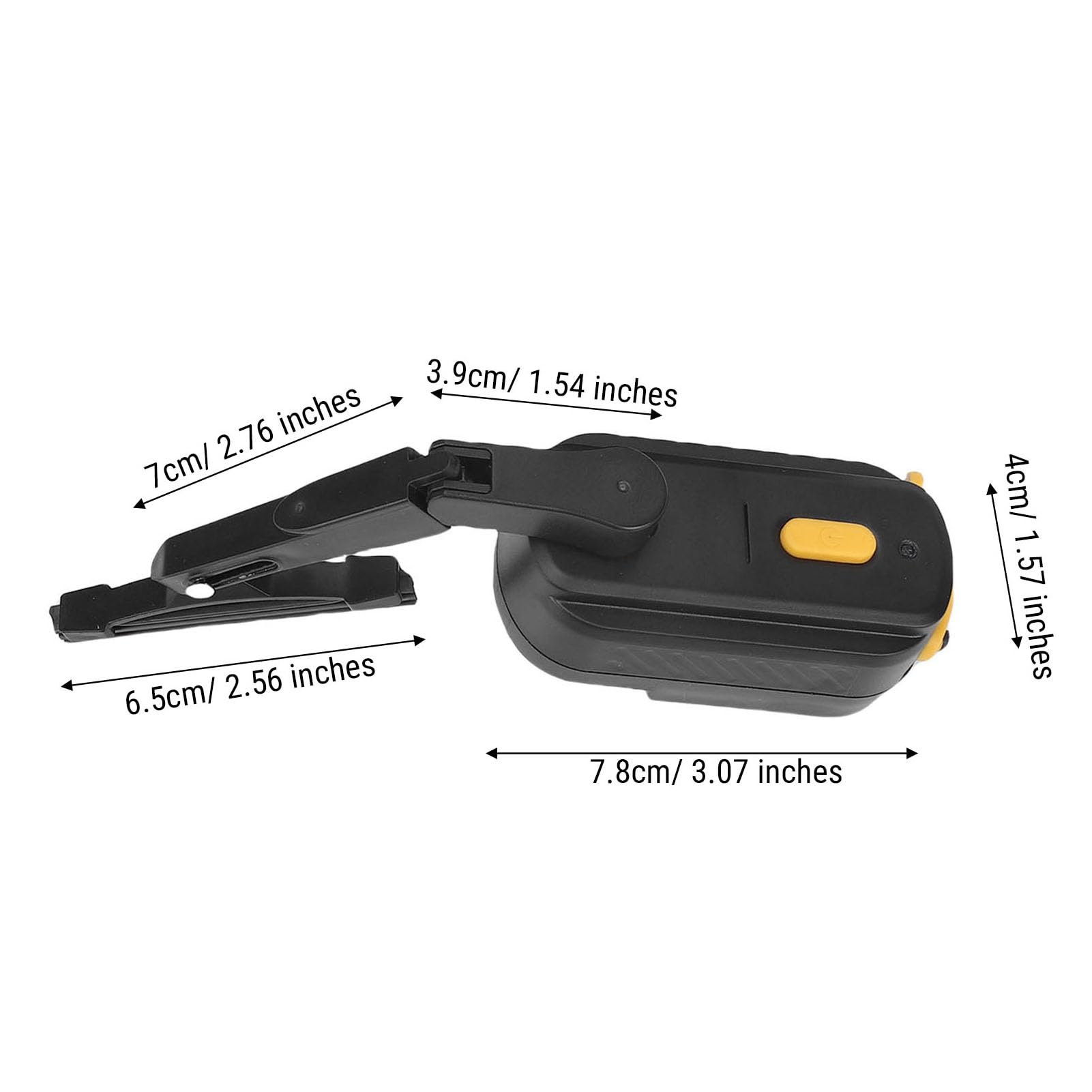 Fockety Tergicristallo per il Casco Motociclistico, 2 velocità 1200 MAh Waterproof Helmet Wiper Compatibile con la Maggior Parte della Visiera Universale con Staffa Telescopica