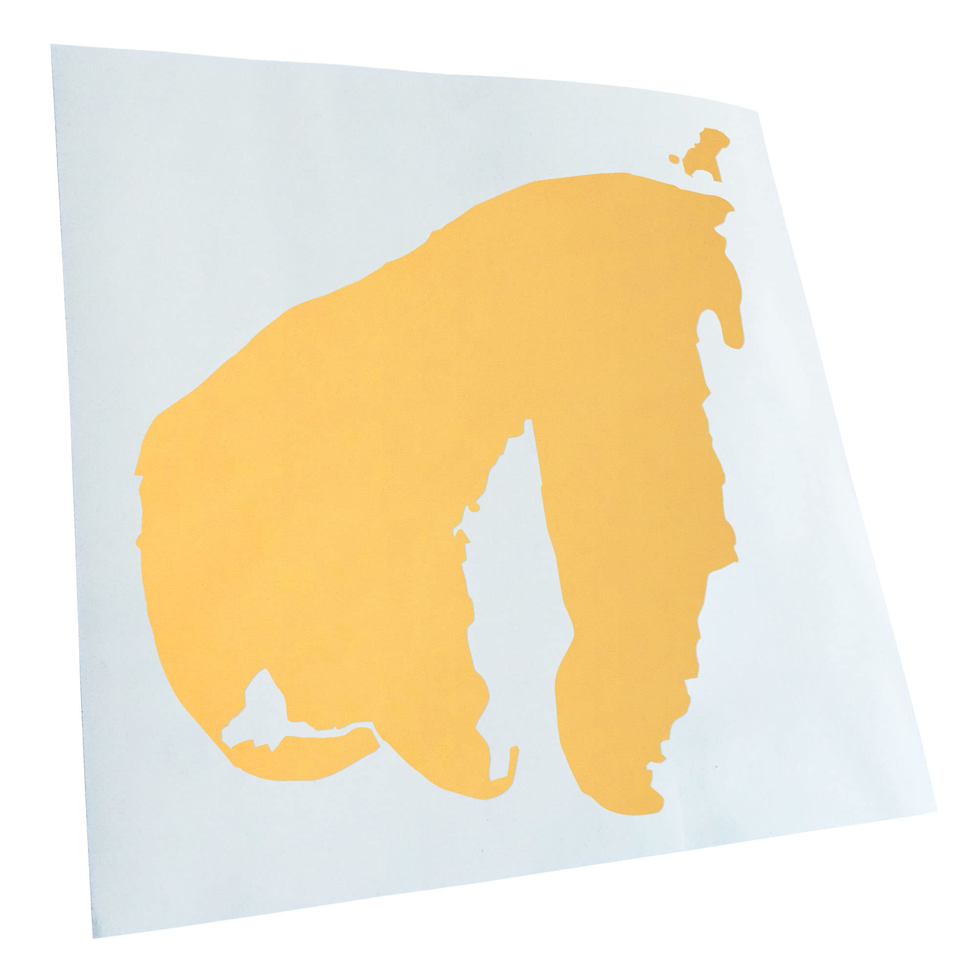 Kiwistar - Car Sticker - Cream - 24 x 24 cm Poel - Germany - Island - Rear Window Car Sticker Weatherproof for Car Truck Moped Truck - Sticker Exterior Self-Adhesive Tuning Accessories for Window