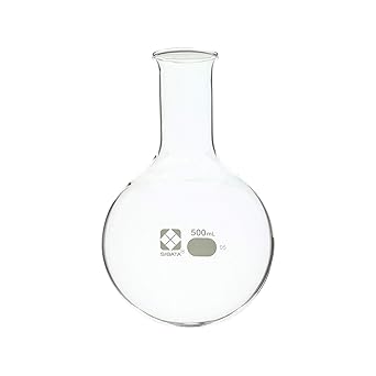 Amazon 柴田科学 丸底フラスコ 500ml 500a 1個 フラスコ 産業 研究開発用品 通販