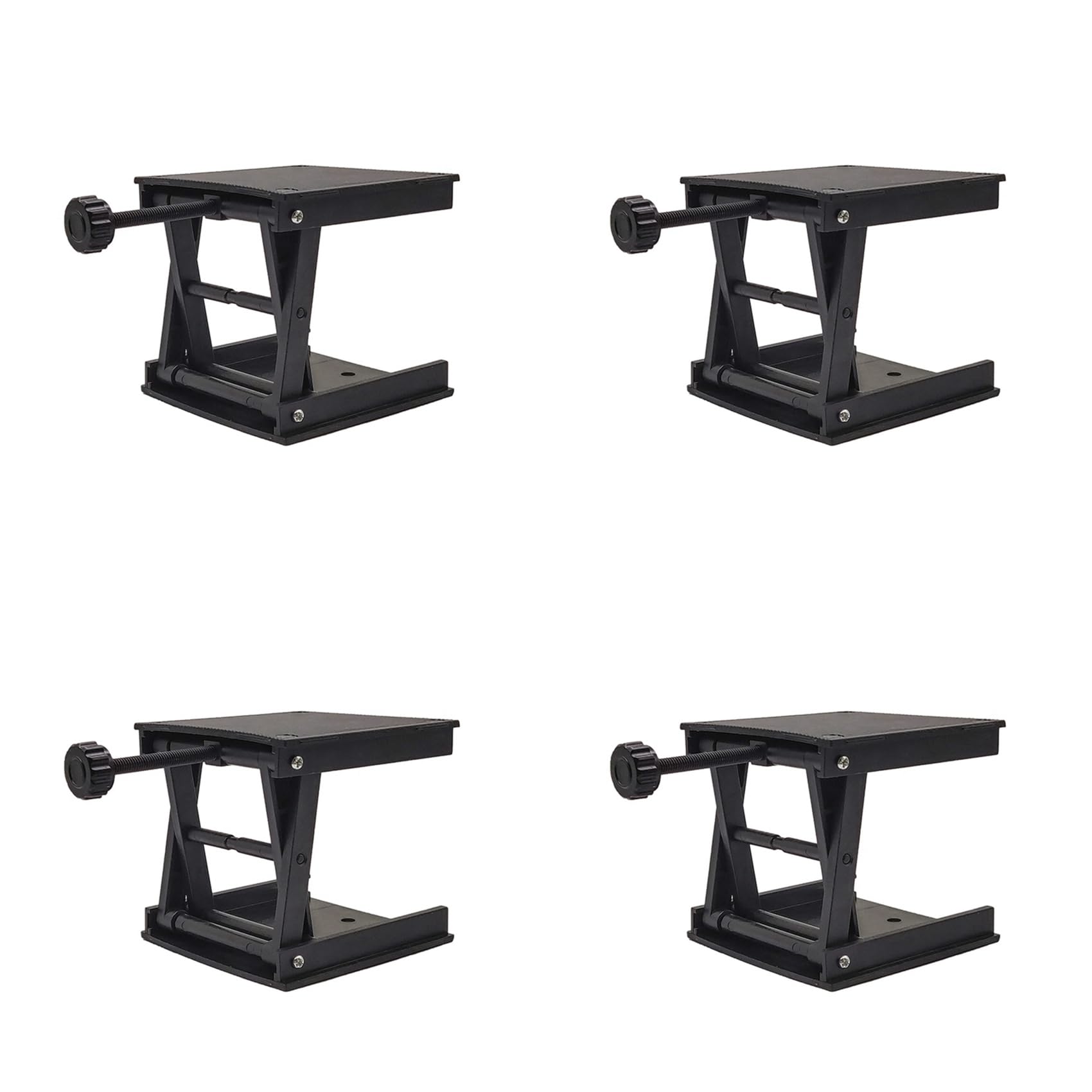 4X Portable Woodworking Lift Table Machinery Router Lifter Adjustable Engraving Laboratory Lift Platform Workbench