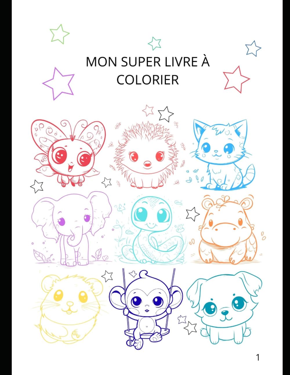 Mon Super Livre De Coloriage: Livre de coloriage pour enfants