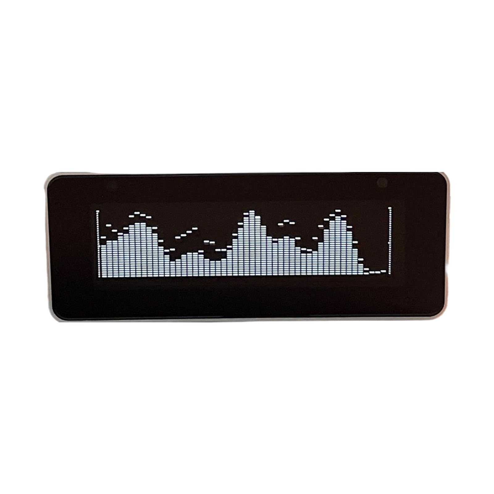 AK25664 Color Music Spectrum Uhr Aluminiumgehäuse Mit Verbesserter Firmware Und Eingabeoption Farbmusik Visualizer