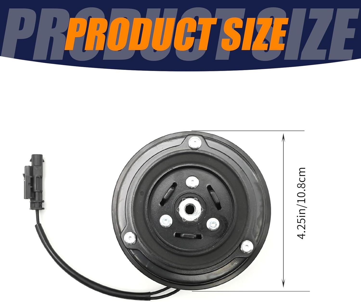 EATAKWARD Air Conditioner AC Compressor Clutch Kit, Replacement for Chevrolet Cruze Eco L4 1.4L 2011, Replacement for Chevrolet Cruze LT L4 1.4L 2011, Replacement for Chevrolet Cruze LTZ L4 1.4L 2011