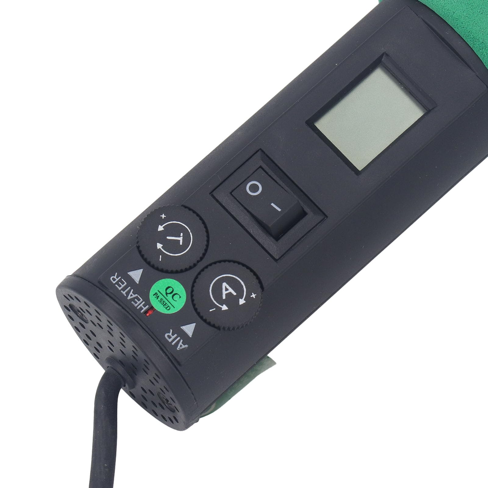 Zestaw Opalarki, Wyświetlacz LCD Bezszczotkowa, Wydajna, Szybko Nagrzewająca się Opalarka z Przepływem Powietrza do Obróbki SMD (Wtyczka UE 220 V)