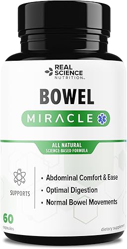 Ofrece milagro intestinal solución natural para la salud intestinal, malestar abdominal, fórmula del intestino inferior, ayudar al SII y la