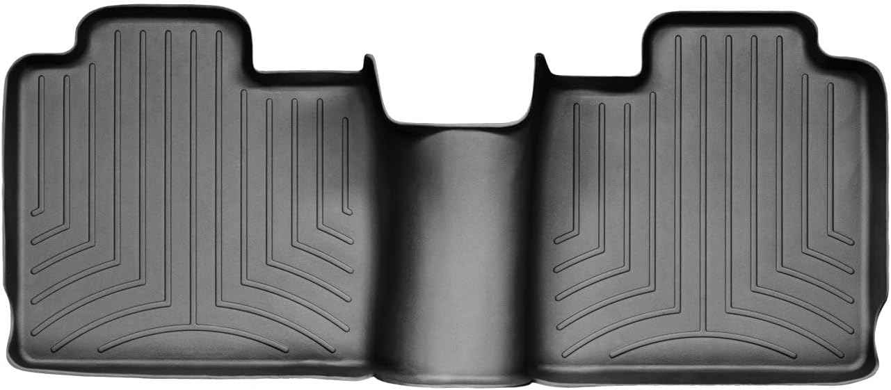 WeatherTech Custom Fit FloorLiners for Jeep Cherokee - 2nd Row (442662), Black