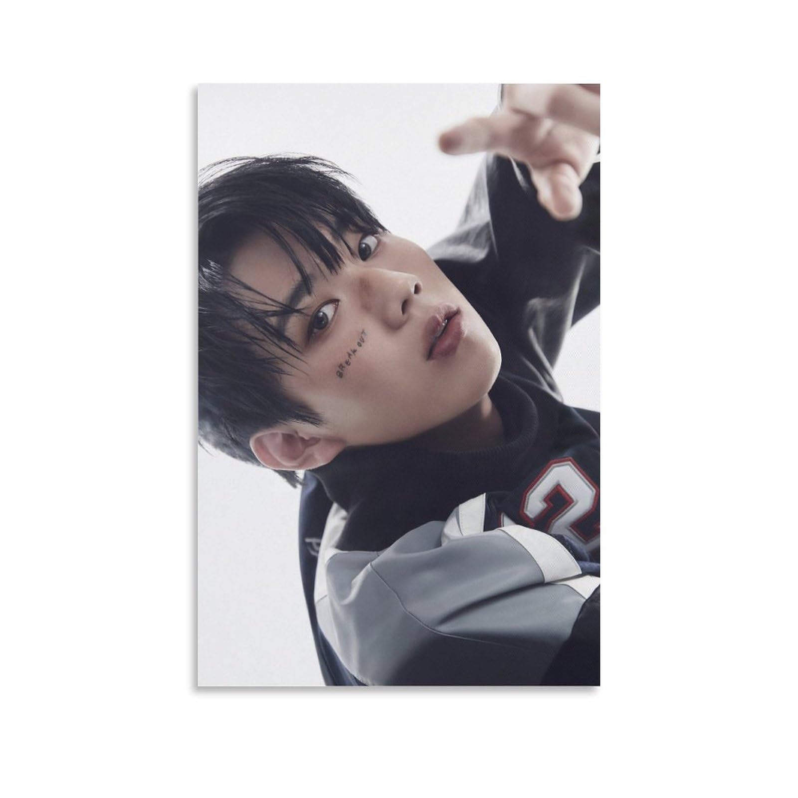 KPOP Intak P1harmony Kpop Disharmony Break Out Scared Print on Canvas Painting Wall Art for Living Room Home Decor Boy Gift 16x24inch(40x60cm)